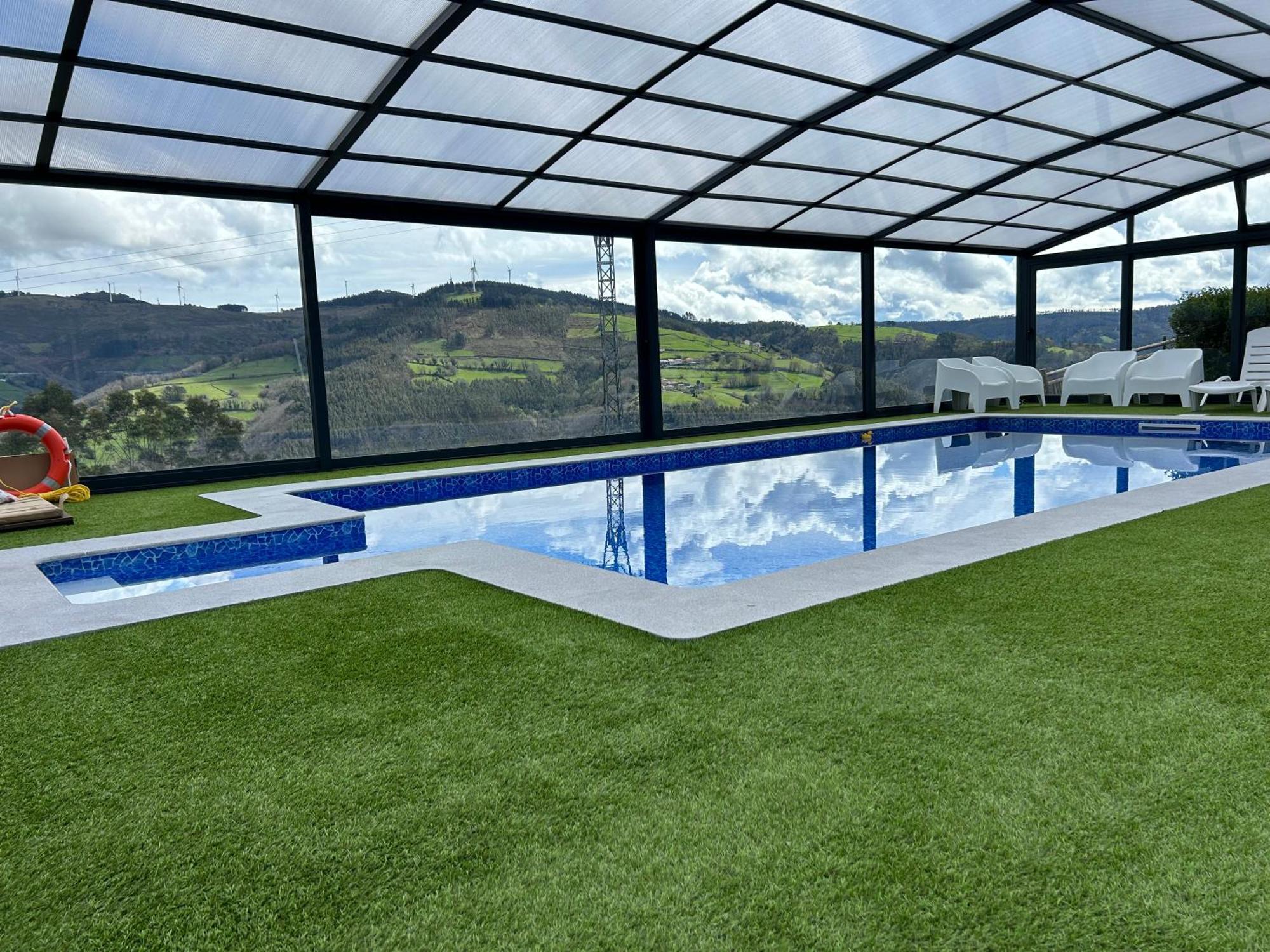 C'Genoveva Complejo Turistico Rural Caleacabo Villa Biescas  Bagian luar foto