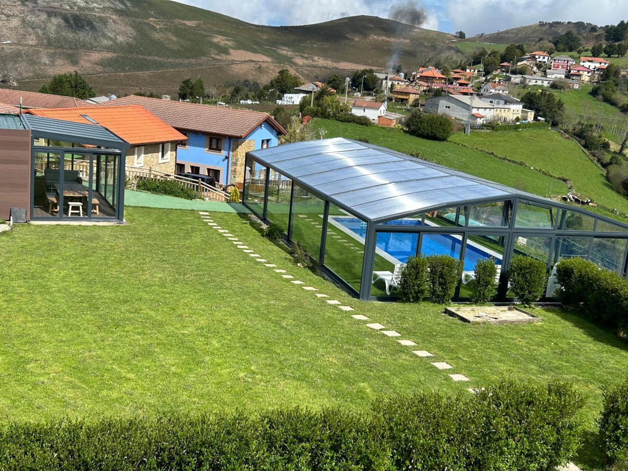 C'Genoveva Complejo Turistico Rural Caleacabo Villa Biescas  Bagian luar foto